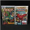 Image 1 : LOT OF 2 MARVEL COMICS - VARIOUS TITLES