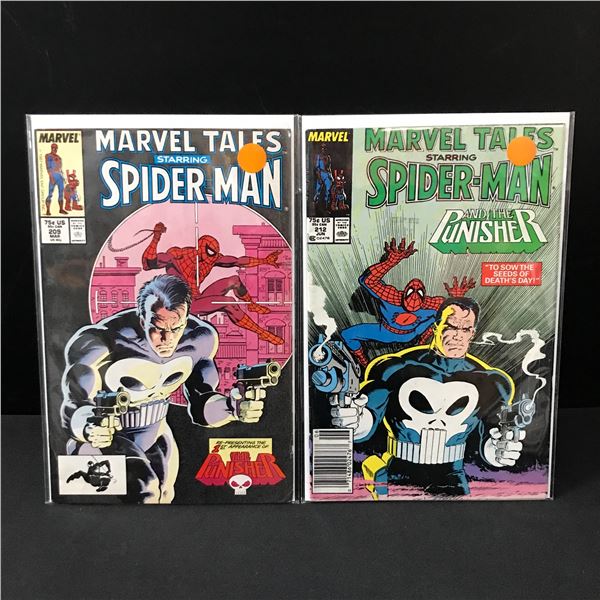 LOT OF 2 MARVEL TALES COMICS #202 & #209 - MARVEL COMICS