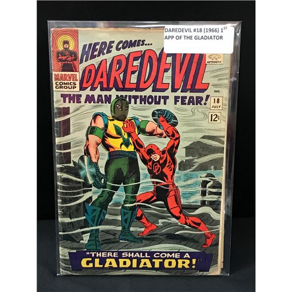 DAREDEVIL #18 (1966) 1ST APP GLADIATOR - MARVEL COMICS