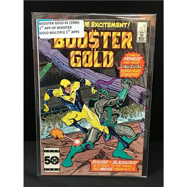 BOOSTER GOLD #1 (1986) MULTIPLE 1ST APPS - DC COMICS