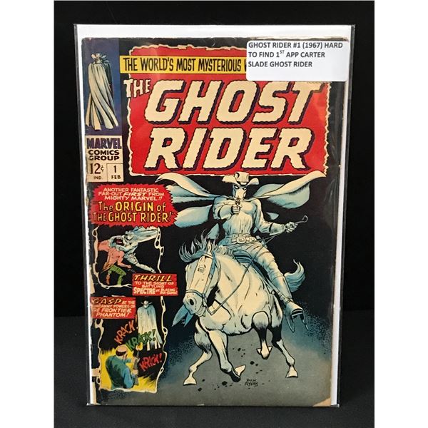 GHOST RIDER #1 (1967) 1ST APP CARTER SLADE - MARVEL COMICS