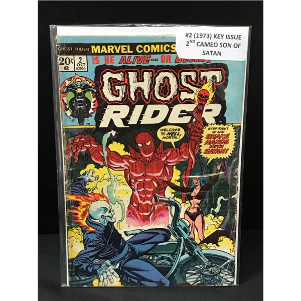 GHOST RIDER #2 (1973) 2ND CAMEO SON OF SATAN - MARVEL COMICS