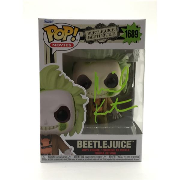 MICHAEL KEATON SIGNED BEETLEJUICE FUNKO POP - HOLLYWOOD AUTHENTIC COA