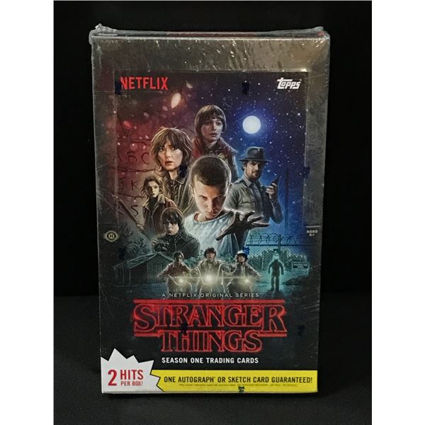 TOPPS STRANGER THINGS SEASON ONE SEALED TRADING CARDS BOX