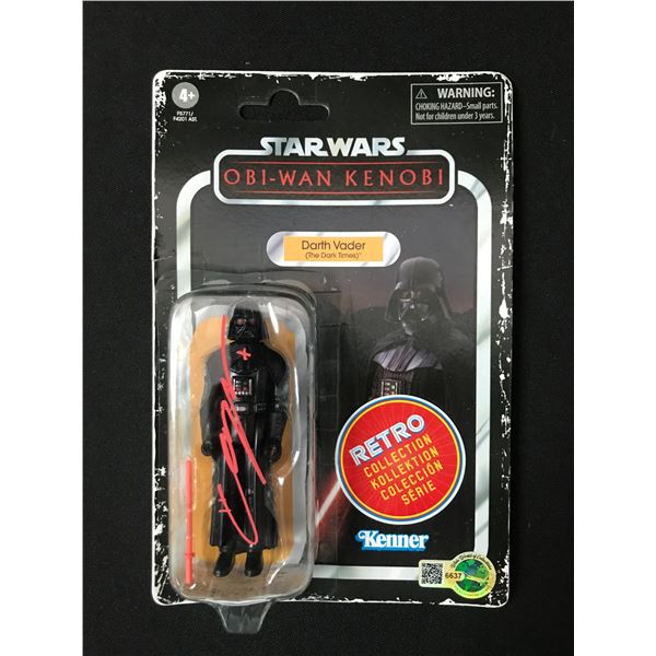 HAYDEN CHRISTENSEN SIGNED DARTH VADER ACTION FIGURE - WWOC COA