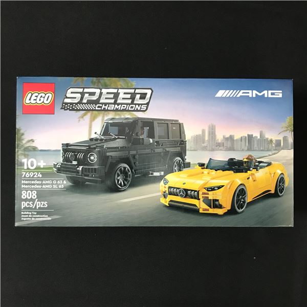 LEGO SPEED CHAMPIONS #76924 MERCEDES AMG  G 63 & MERCEDES AMG SL 63 SEALED IN ORIGINAL PACKAGING