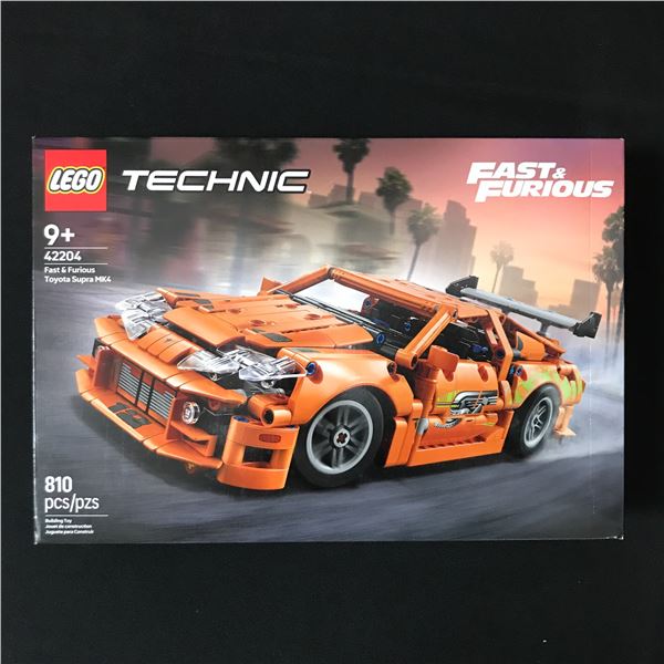 LEGO TECHNIC #42204 FAST AND THE FURIOUS TOYOTA SUPRA MK4 SEALED IN ORIGINAL PACKAGING