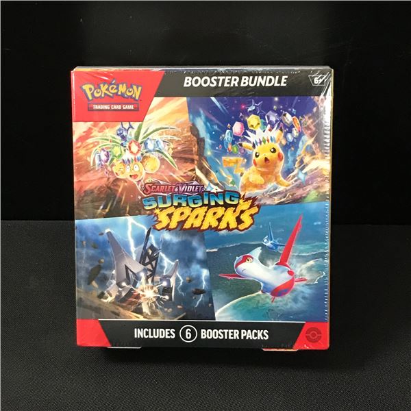 POKEMON TCG SURGING SPARKS BOOSTER BUNDLE SEALED IN ORIGINAL PACKAGING