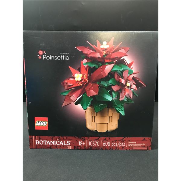 LEGO BOTANICALS #10370 POINSETTIA  SEALED IN ORIGINAL PACKAGING