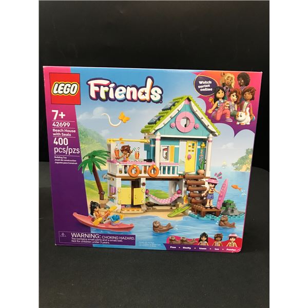 LEGO FRIENDS #42699 BEACH HOUSE WITH SEALS SEALED IN ORIGINAL PACKAGING