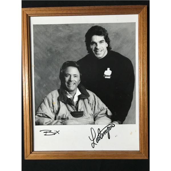 LOU FERIGNO SIGNED 8 X 10 PHOTO