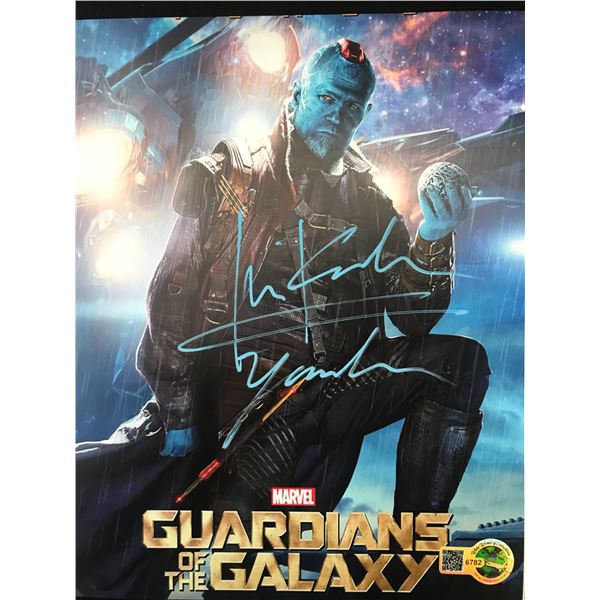 MICHAEL ROOKER SIGNED GUARDIANS OF THE GALAXY 8X10 - WWOC COA