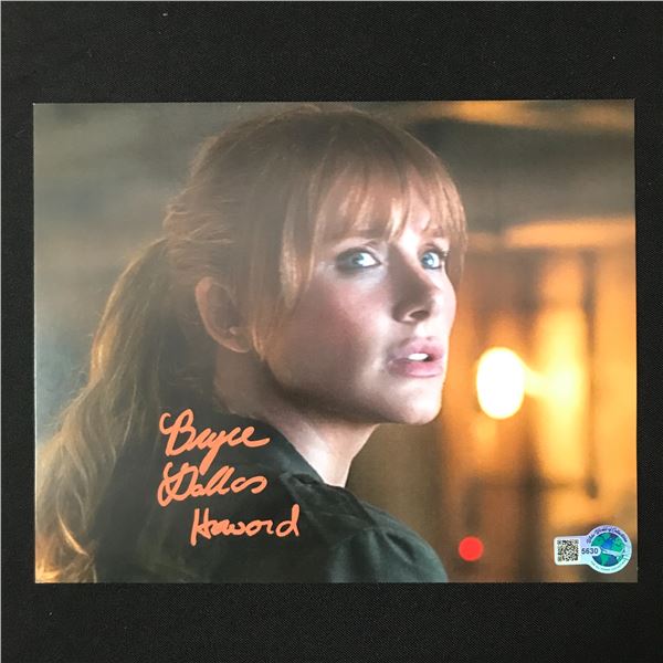 BRYCE DALLAS HOWARD SIGNED 8X10 PHOTO WWOC COA