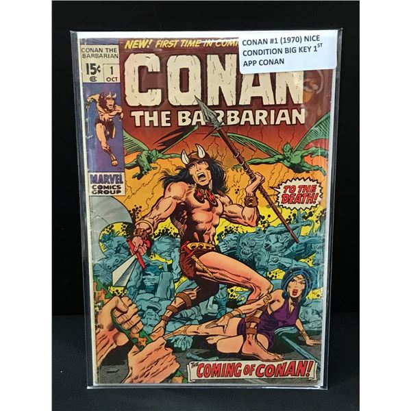 CONAN THE BARBARIAN #1 (1970) 1ST CONAN - MARVEL COMICS