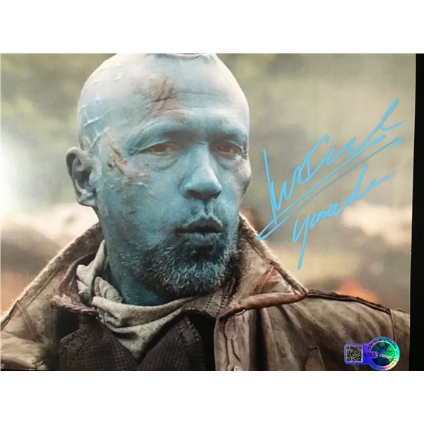 MICHAEL ROOKER SIGNED YONDU G.O.T.G 8X10 - WWOC COA
