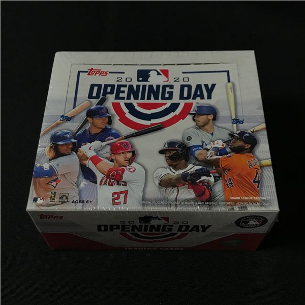 2020 TOPPS OPENING DAY BASEBALL SEALED TRADING CARDS BOX