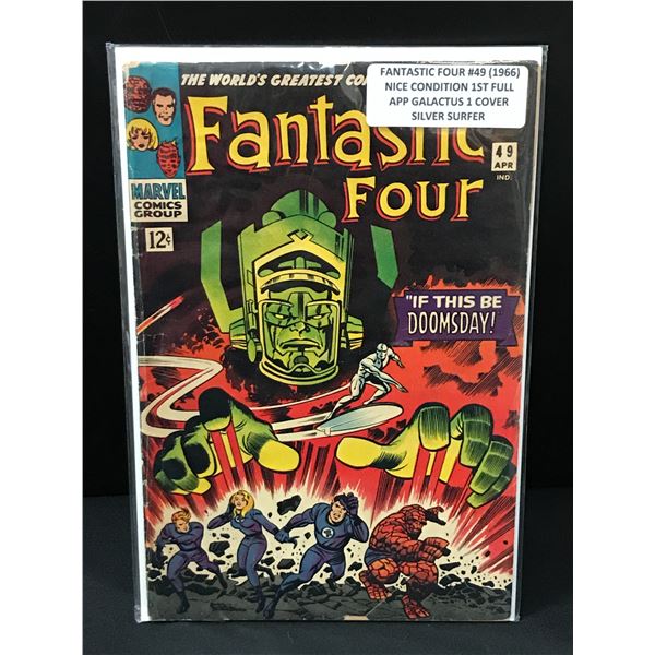 THE FANTASTIC FOUR #49 (1966) 1ST APP GALACTUS - MARVEL COMICS