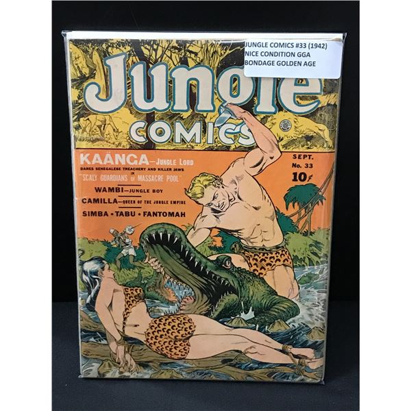 JUNGLE COMICS #33 (1942)