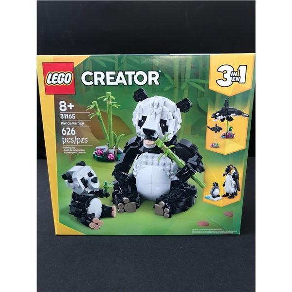 LEGO CREATOR #31165 PANDA FAMILY SEALED IN ORIGINAL PACKAGING