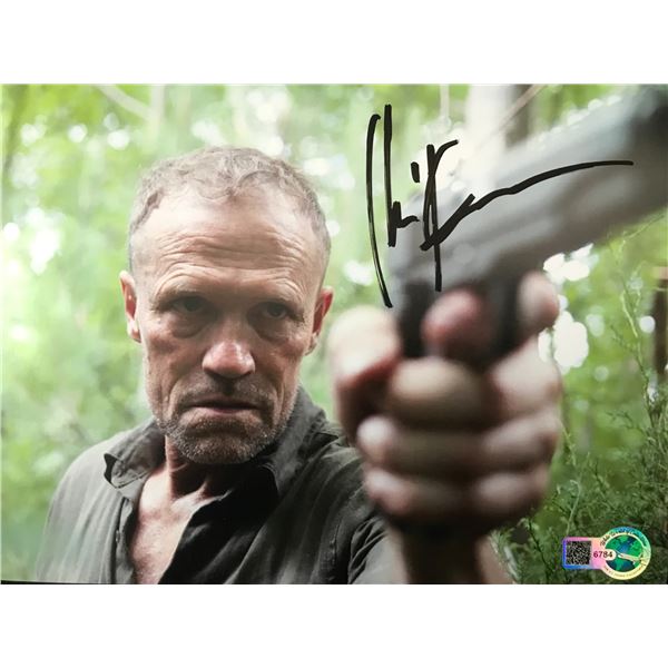 MICHAEL ROOKER SIGNED WALKING DEAD 8X10 - WWOC COA