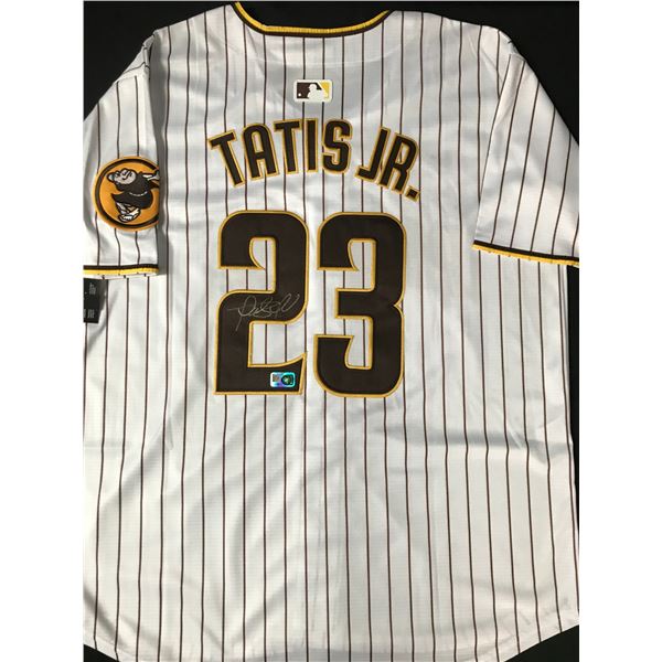 FERNANDO TATIS JR SIGNED SAN DIEGO PADRES CUSTOM JERSEY - ELITE SPORTS COA