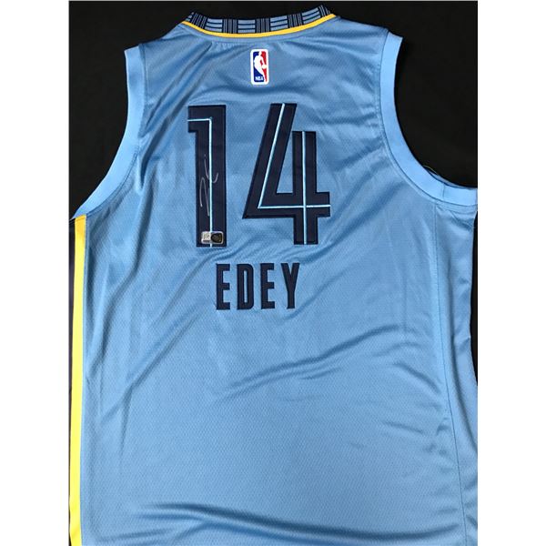 ZACH EDEY SIGNED MEMPHIS GRIZZLIES CUSTOM JERSEY - ELITE SPORTS COA