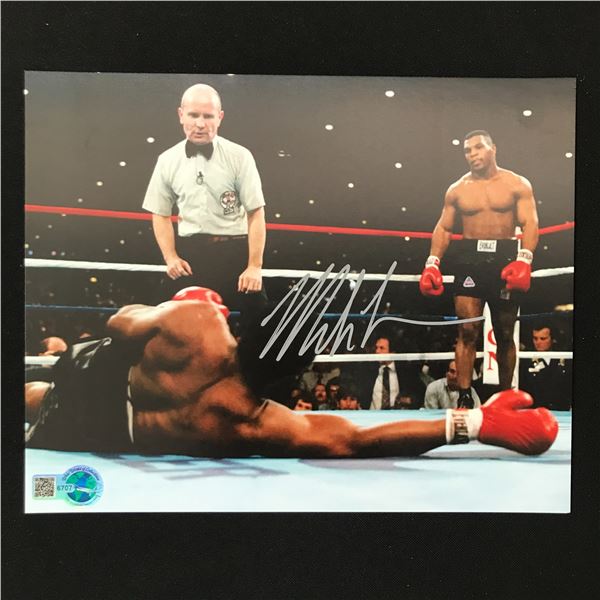 MIKE TYSON SIGNED 8X10 PHOTO WWOC COA