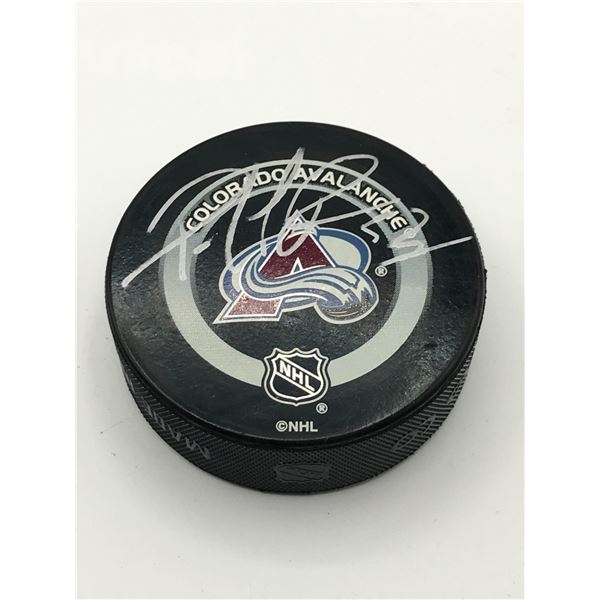 PATRICK ROY SIGNED COLORADO AVALANCHE PUCK ELITE COA