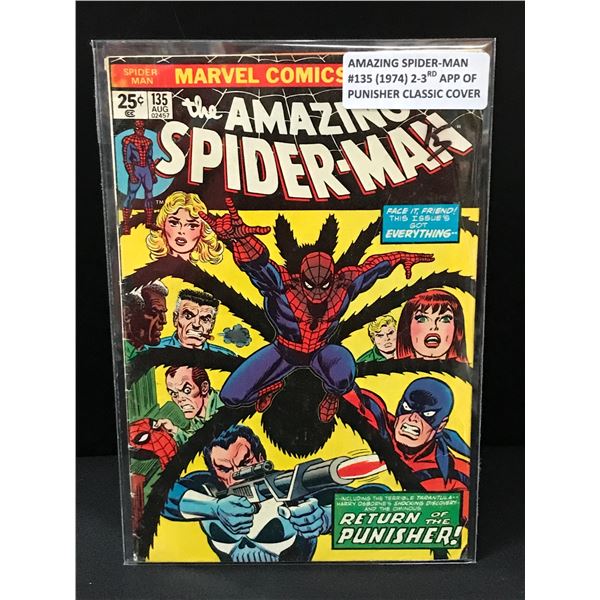 THE AMAZING SPIDERMAN #135 (1974) - MARVEL COMICS