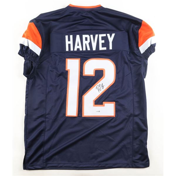 R.J HARVEY SIGNED CUSTOM JERSEY - JSA COA