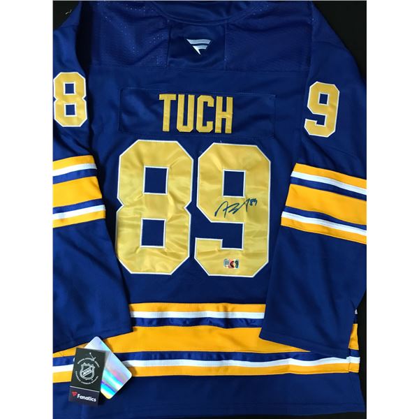ALEX TUCH SIGNED BUFFALO SABRES CUSTOM JERSEY - ELITE SPORTS COA