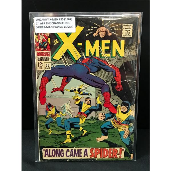 UNCANNY X-MEN #35 (1967) 1ST APP THE CHANGELING - MARVEL COMICS