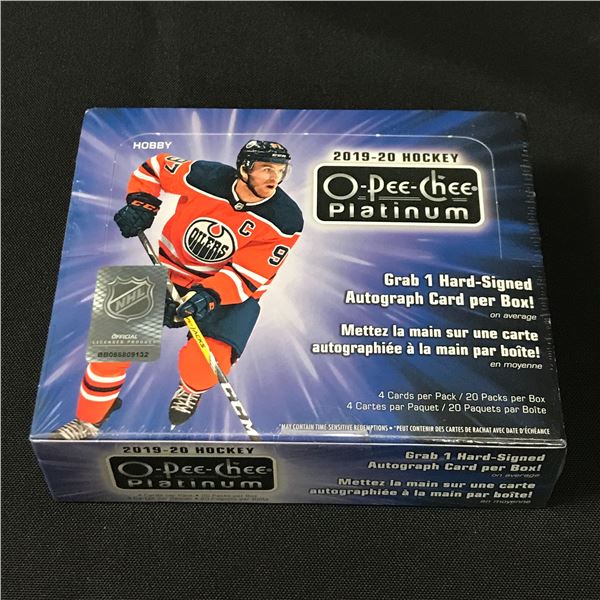 2019-20 OPC HOCKEY SEALED TRADING CARDS BOX