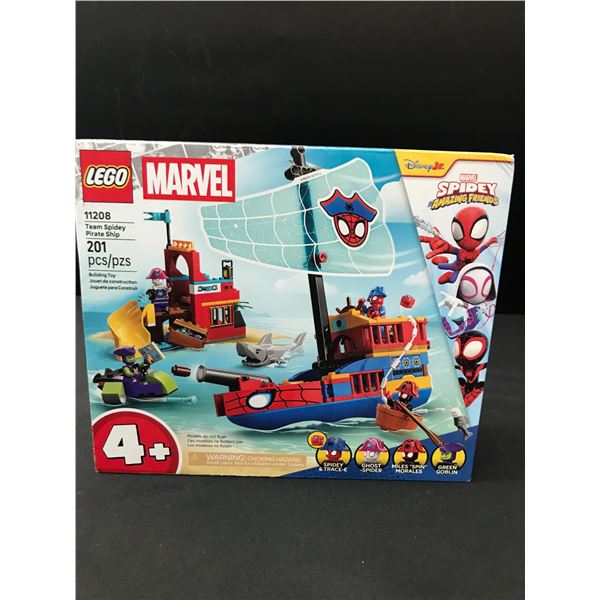 LEGO MARVEL #11208 TEAM SPIDEY PIRATE SHIP SEALED IN ORIGINAL PACKAGING