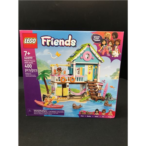 LEGO FRIENDS #42699 BEACH HOUSE WITH SEALS SEALED IN ORIGINAL PACKAGING
