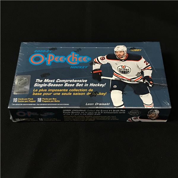 2020-21 OPC HOCKEY SEALED TRADING CARDS BOX
