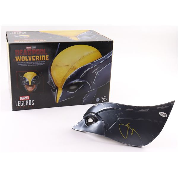 HUGH JACKMAN SIGNED DEADPOOL/WOLVERINE MASK - JSA COA
