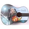 Image 1 : TAYLOR SWIFT SIGNED ACOUSTIC GUITAR - JSA COA