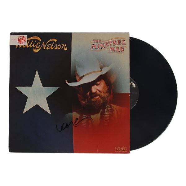 WILLIE NESLON SIGNED RECORD SLEEVE - JSA COA