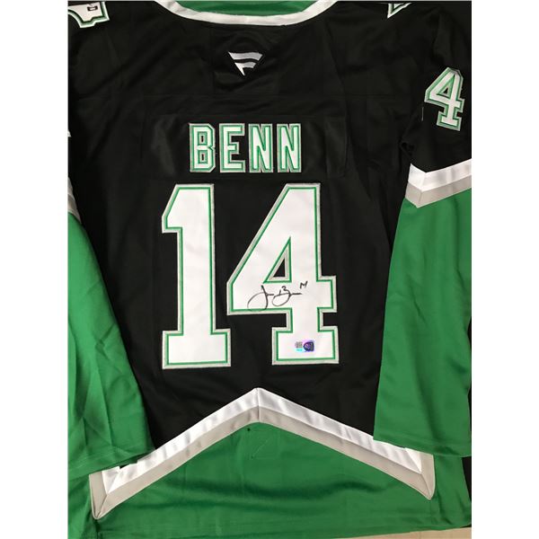 JAMIE BENN SIGNED DALLAS STARS CUSTOM JERSEY - ELITE SPORTS COA