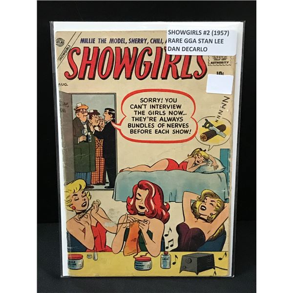 SHOWGIRLS #2 (1957) - ATLAS COMICS