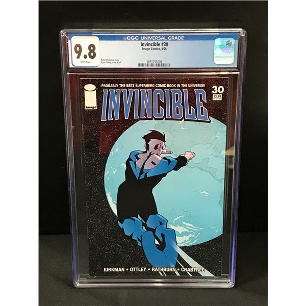 INVINCIBLE #30 BY IMAGE COMICS - CGC GRADE 9.8