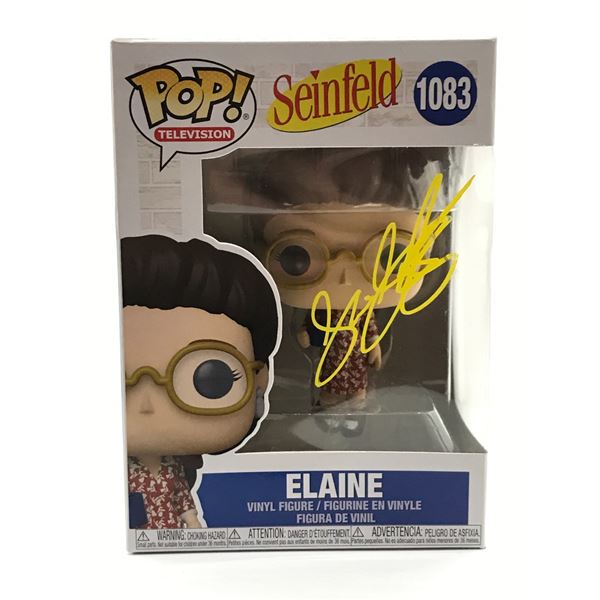JULIA LOUIS-DREYFUS SIGNED ELAINE SEINFELD FUNKO POP - KB COA