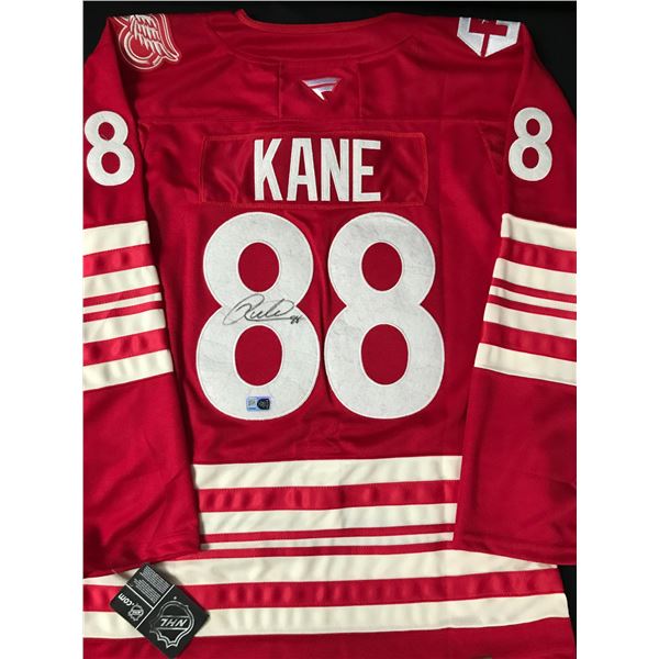 PATRICK KANE SIGNED DETROIT RED WINGS CUSTOM JERSEY - ELITE SPORTS COA