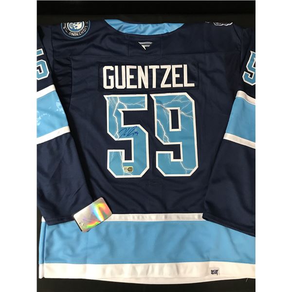 JAKE GUENTZEL SIGNED TAMPA BAY LIGHTENING CUSTOM JERSEY - ELITE SPORTS COA