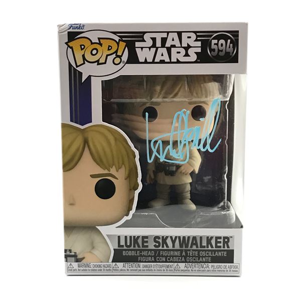 MARK HAMILL SIGNED LUKE SKYWALKER FUNKO POP - KB COA