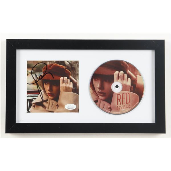 TAYLOR SWIFT SIGNED CD SLEEVE PRESENTATION PIECE - JSA COA