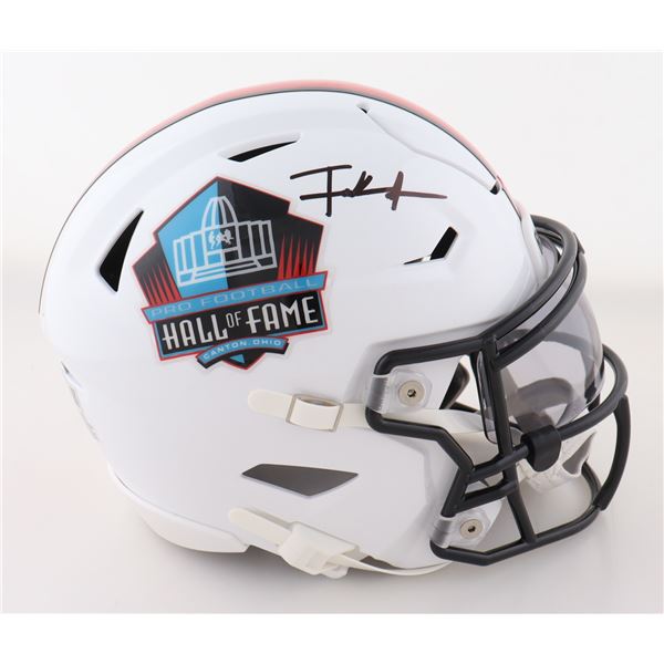 FRANK GORE SIGNED DULL SIZE HELMET BECKETT COA