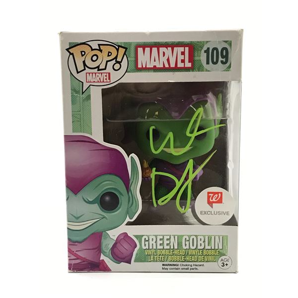 WILLEM DAFOE SIGNED GREEN GOBLIN FUNKO POP - KB COA