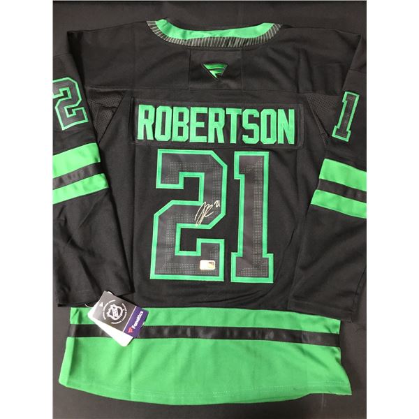 JASON ROBERTSON SIGNED DALLAS STARS CUSTOM JERSEY - ELITE SPORTS COA